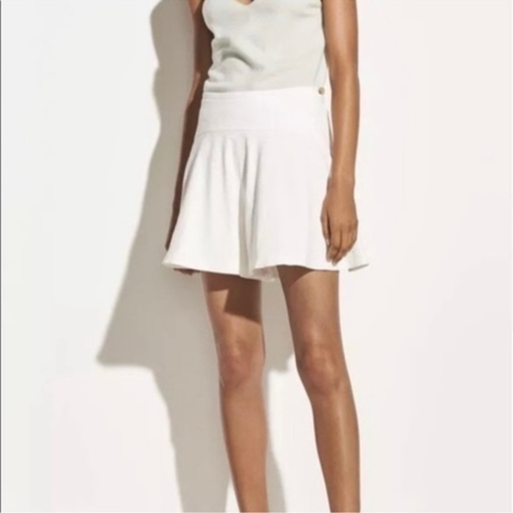 Vince Linen Flounce Shorts NWT Sz 12